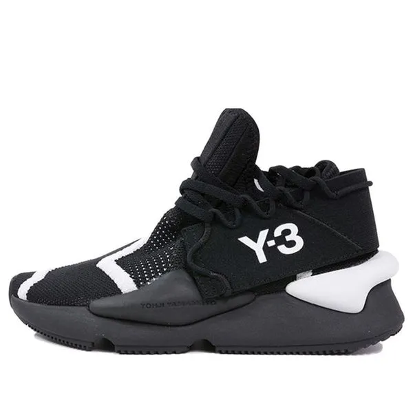 adidas Y-3 Kaiwa 'Black' sneakers, black