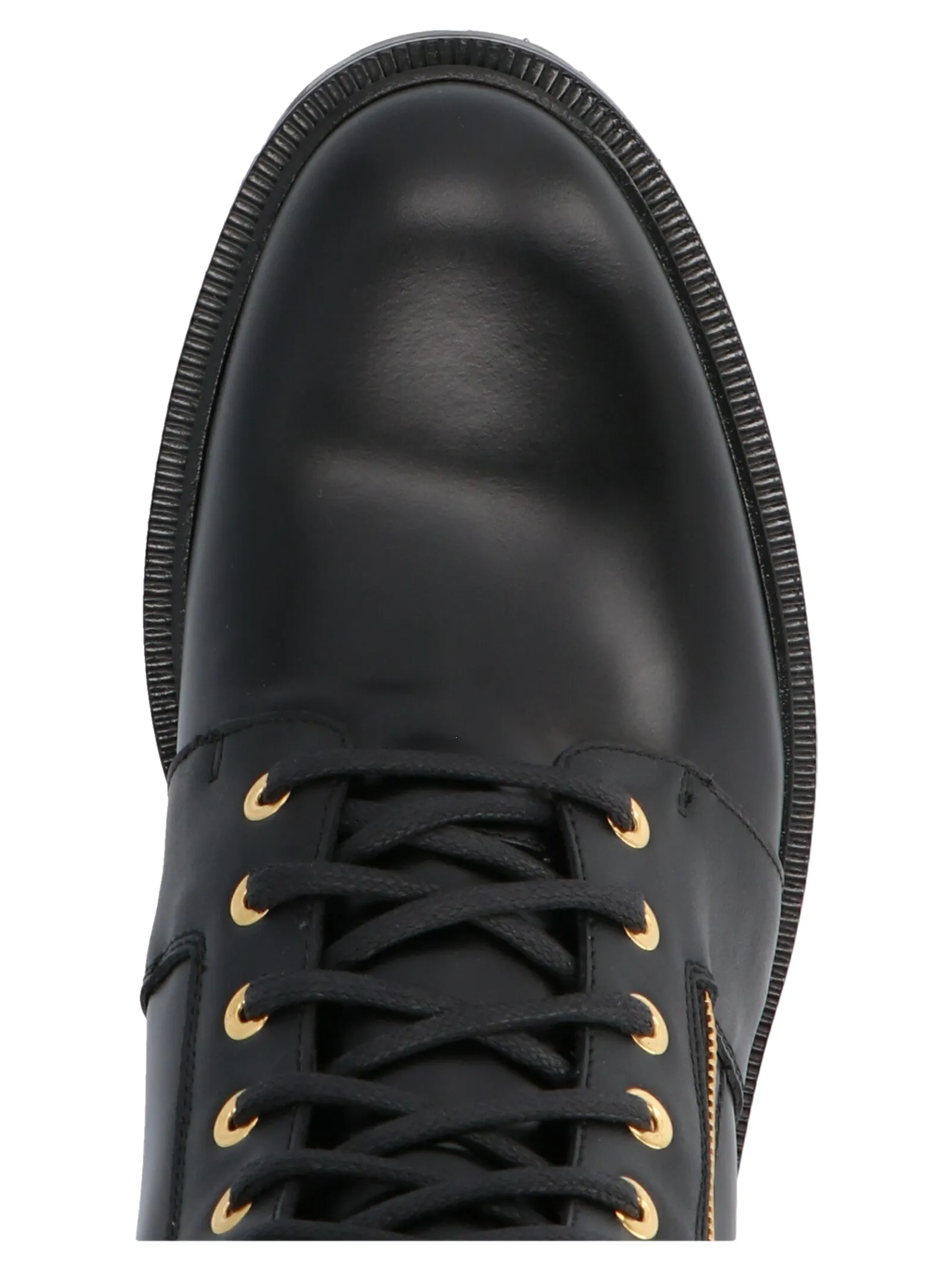 Balmain Zip Detail Combat Boots