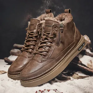 Bryson - Leather ankle boots