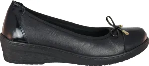 Cabello 'CP243-18 Ballet' - Black Leather/Patent