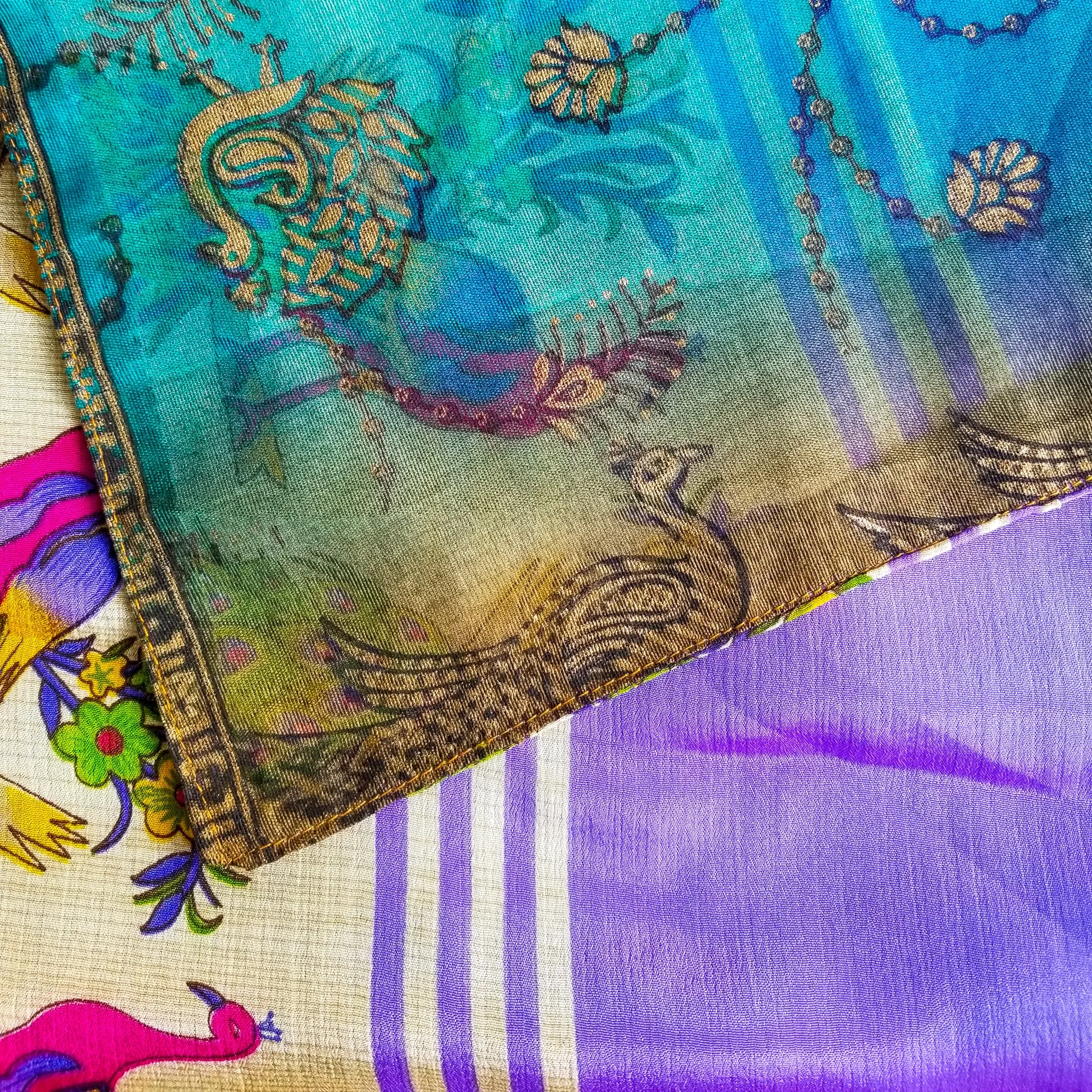 Chinoiserie Jewelry Travel Case Wallet One-Of-A-Kind Hand Painted Wanderlust Travel Essential