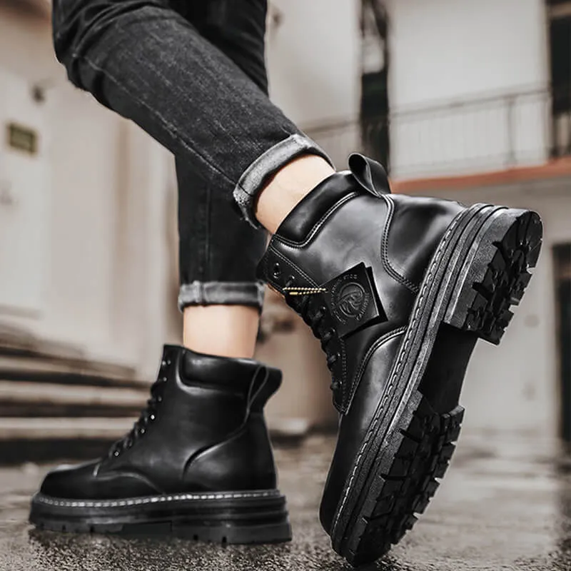 Classic Stylish Combat Boots for Men