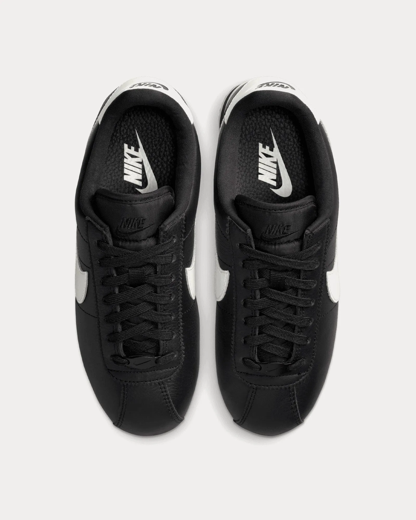 Cortez 23 Premium Black / Sail / Alabaster Low Top Sneakers