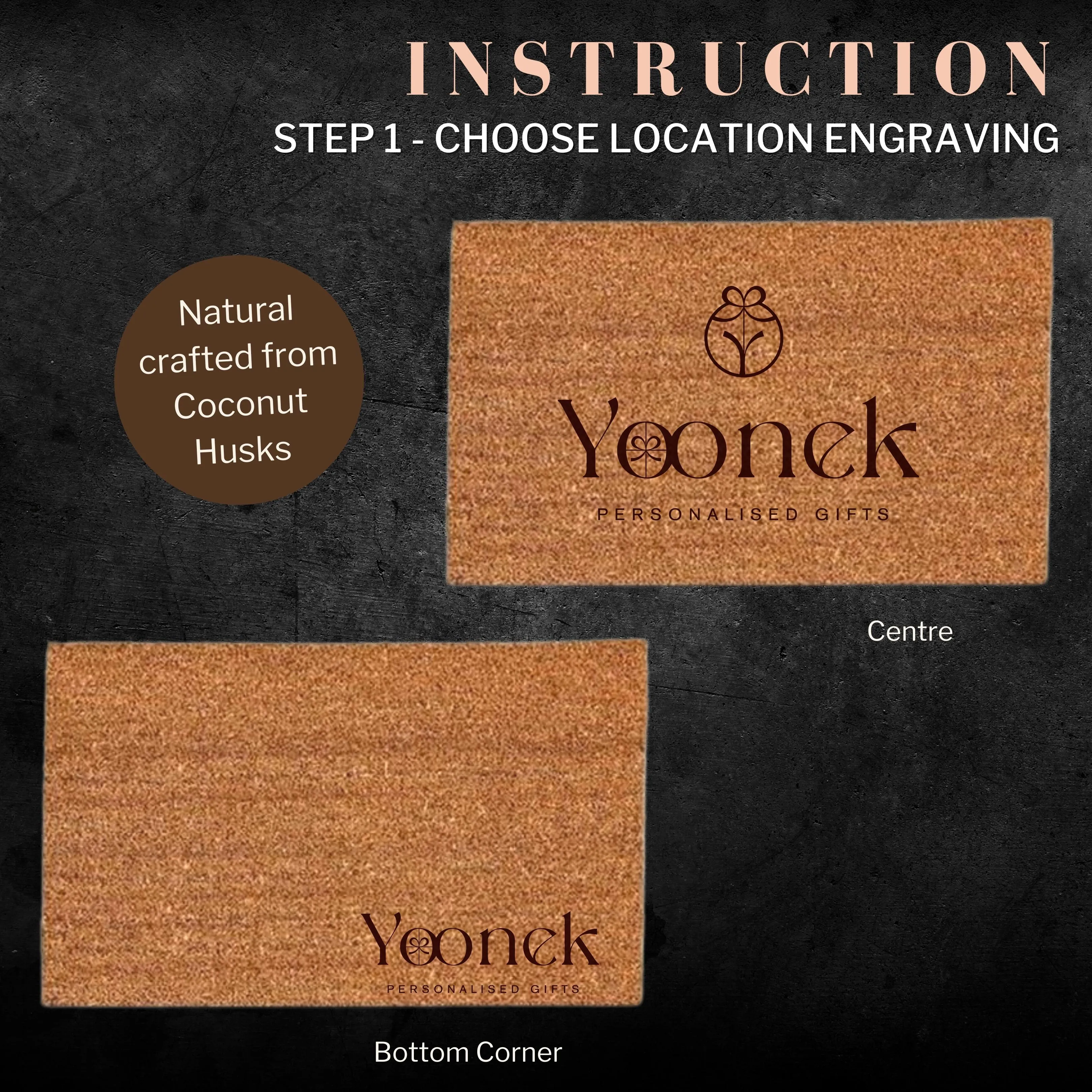 Customised Coir Doormat