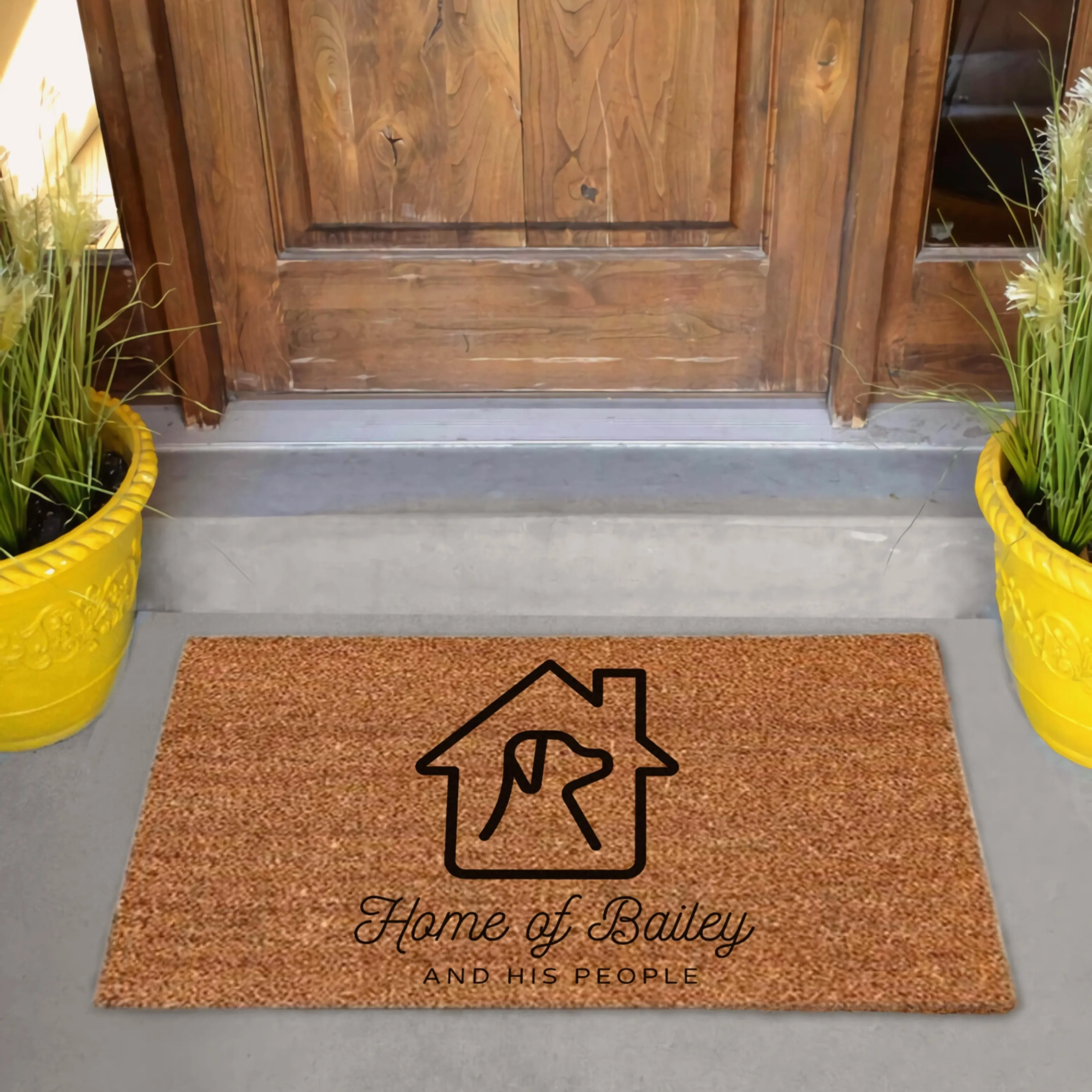 Customised Coir Doormat