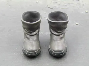 Dorohedoro - Ebisu - Small Weathered Black Boots (Peg Type)