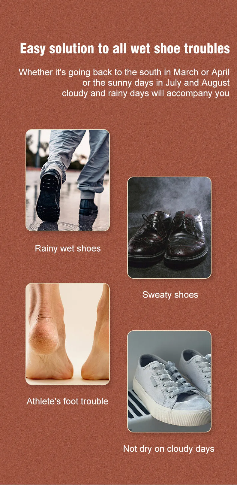 Electric Shoe or Boots Dryer Wall Mounted