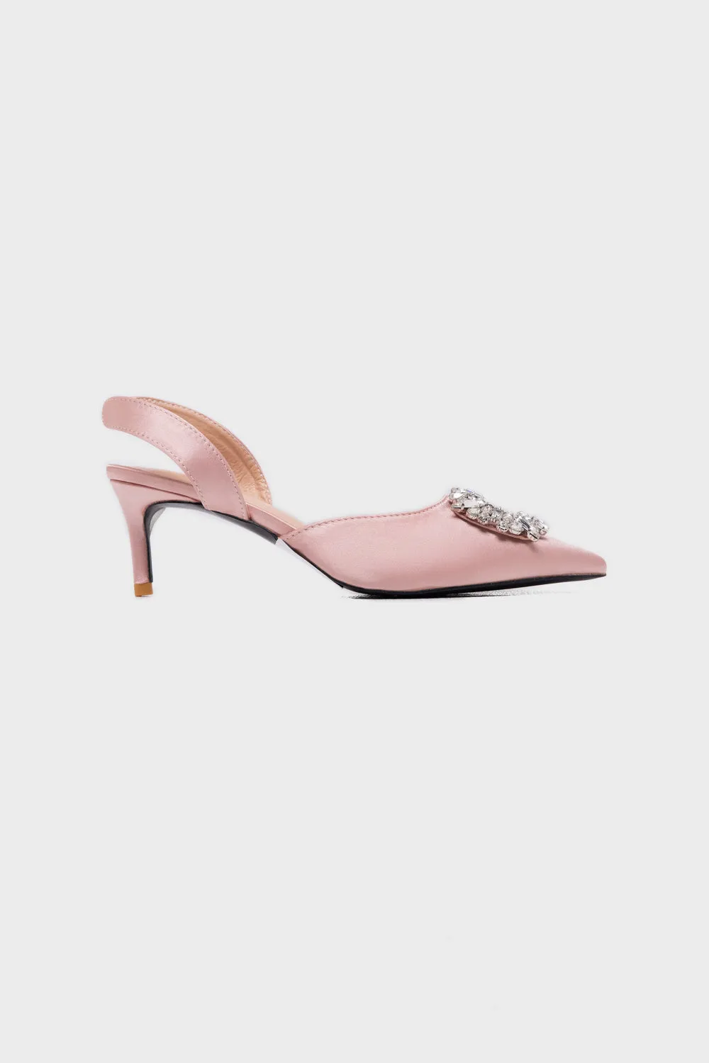 Embellished Kitten Heels