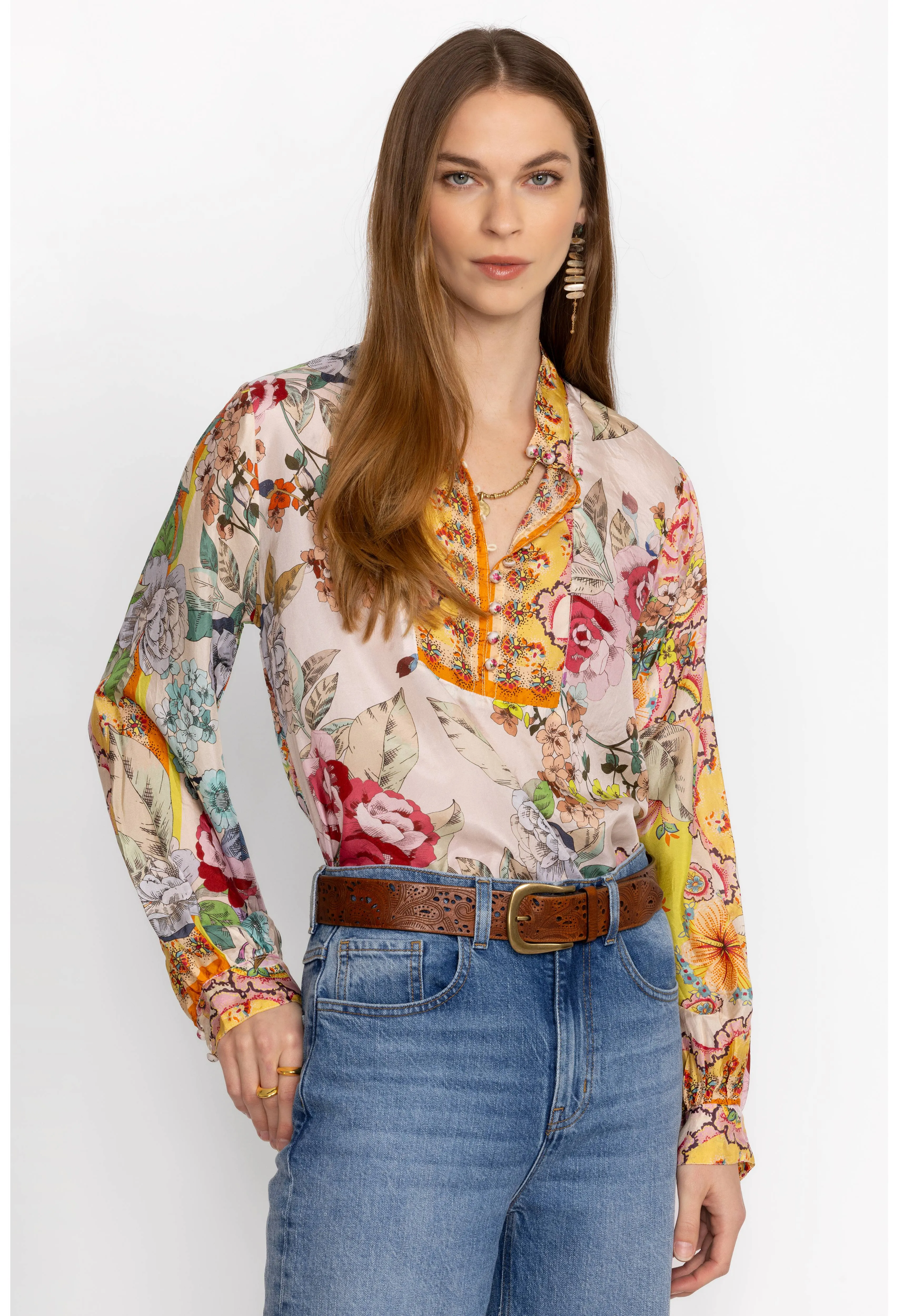 Johnny Was Rossy Abby Blouse