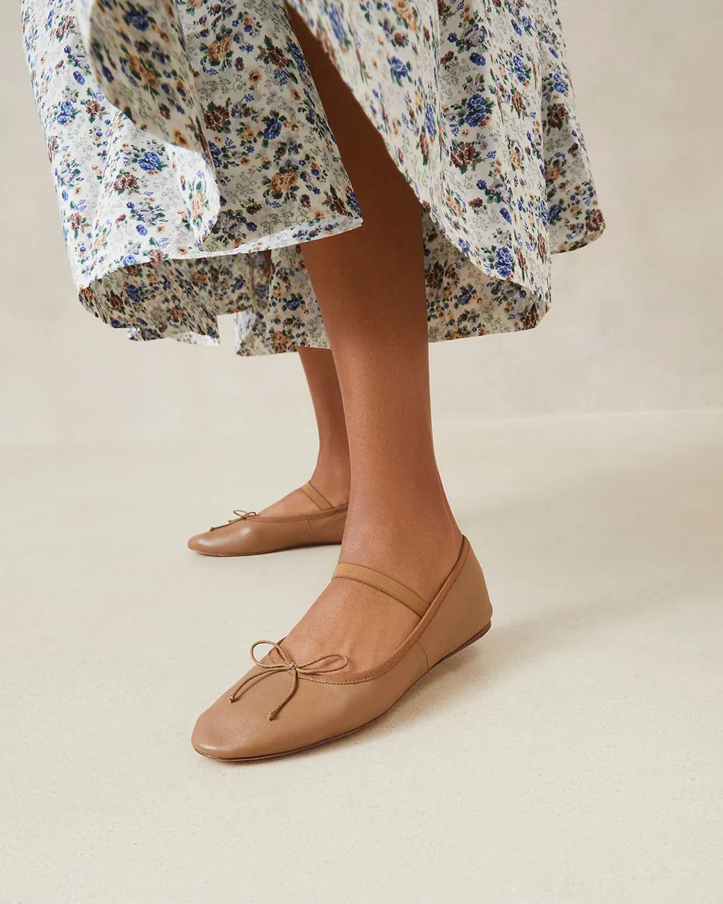 LEONIE SAFARI BALLET FLAT