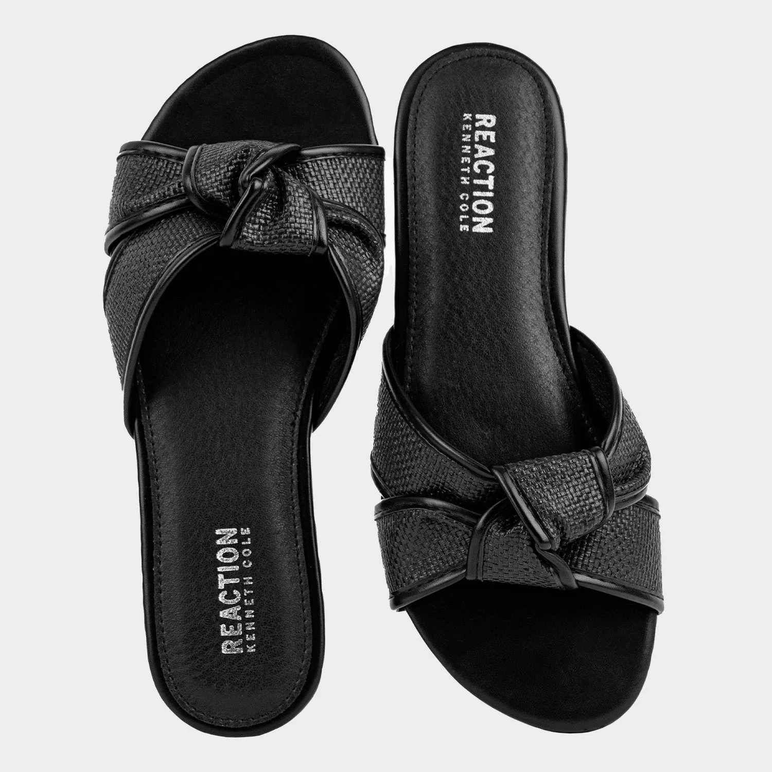 Lucia Bow Flat Sandal Sandalia Flat Para Mujer