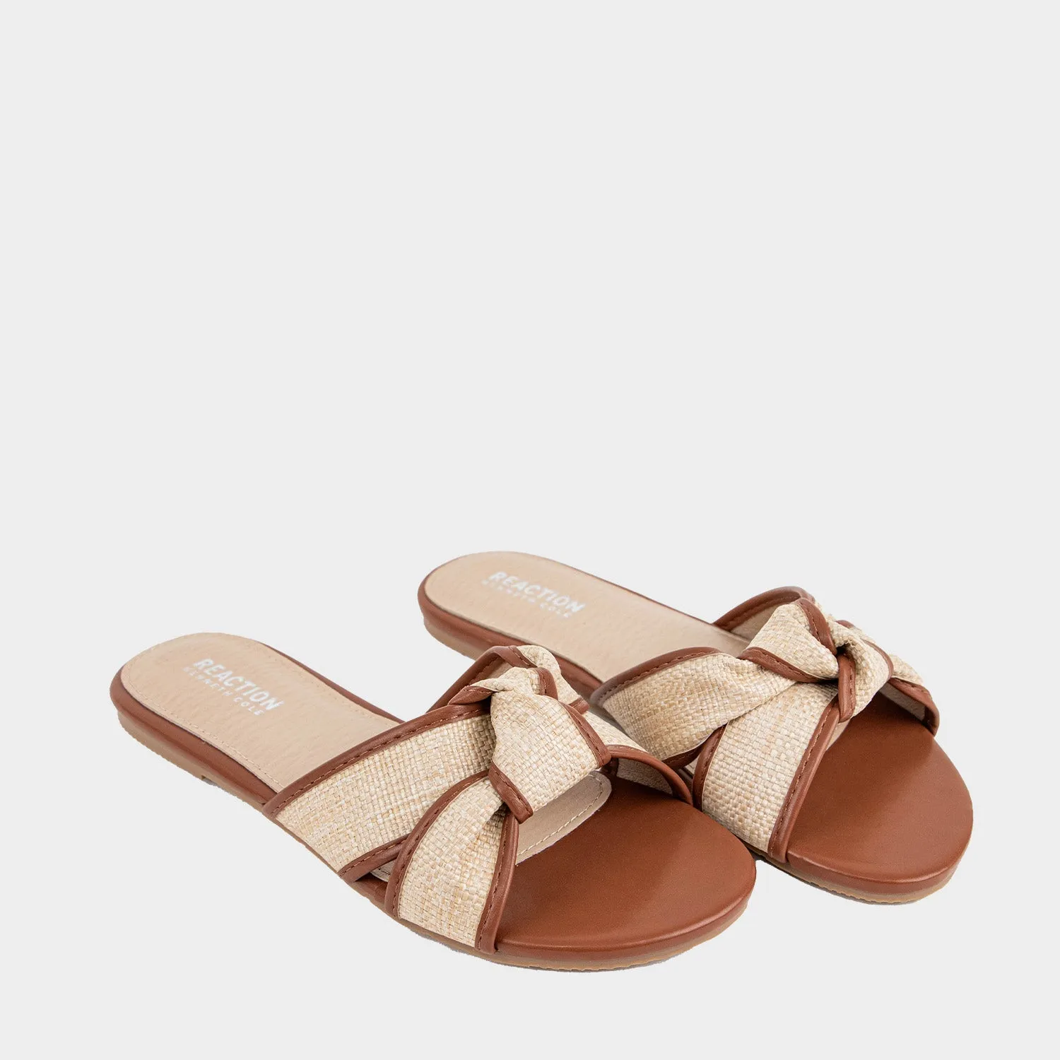 Lucia Bow Flat Sandal Sandalia Flat Para Mujer