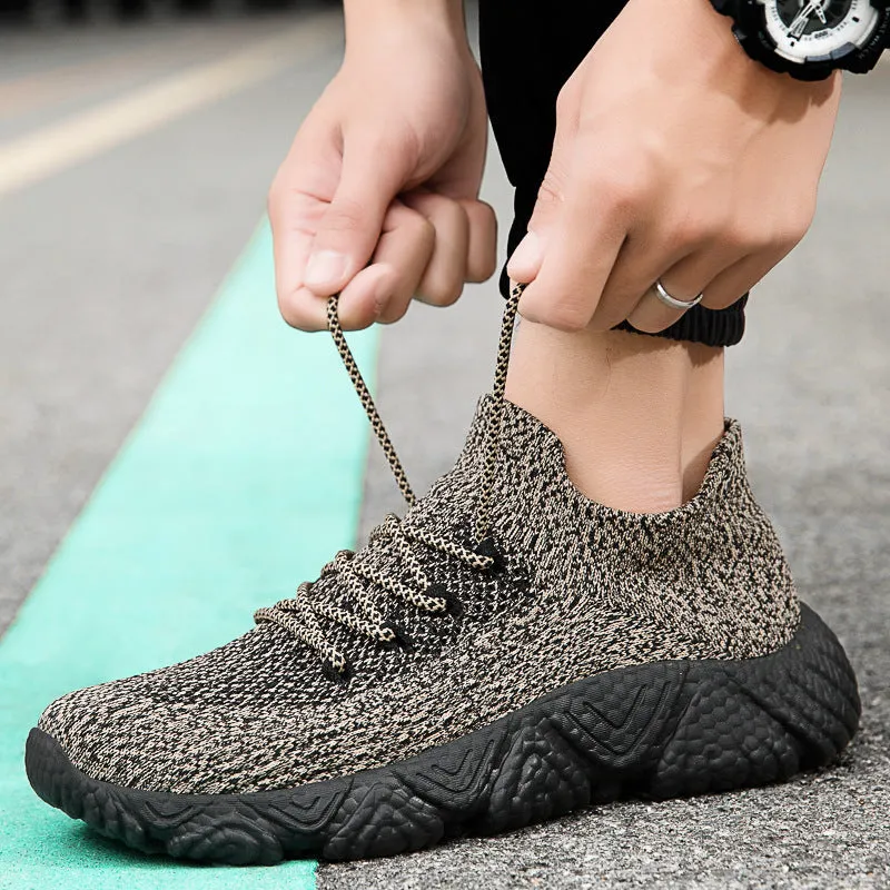 Men's Casual Platform Slip-on Sneakers