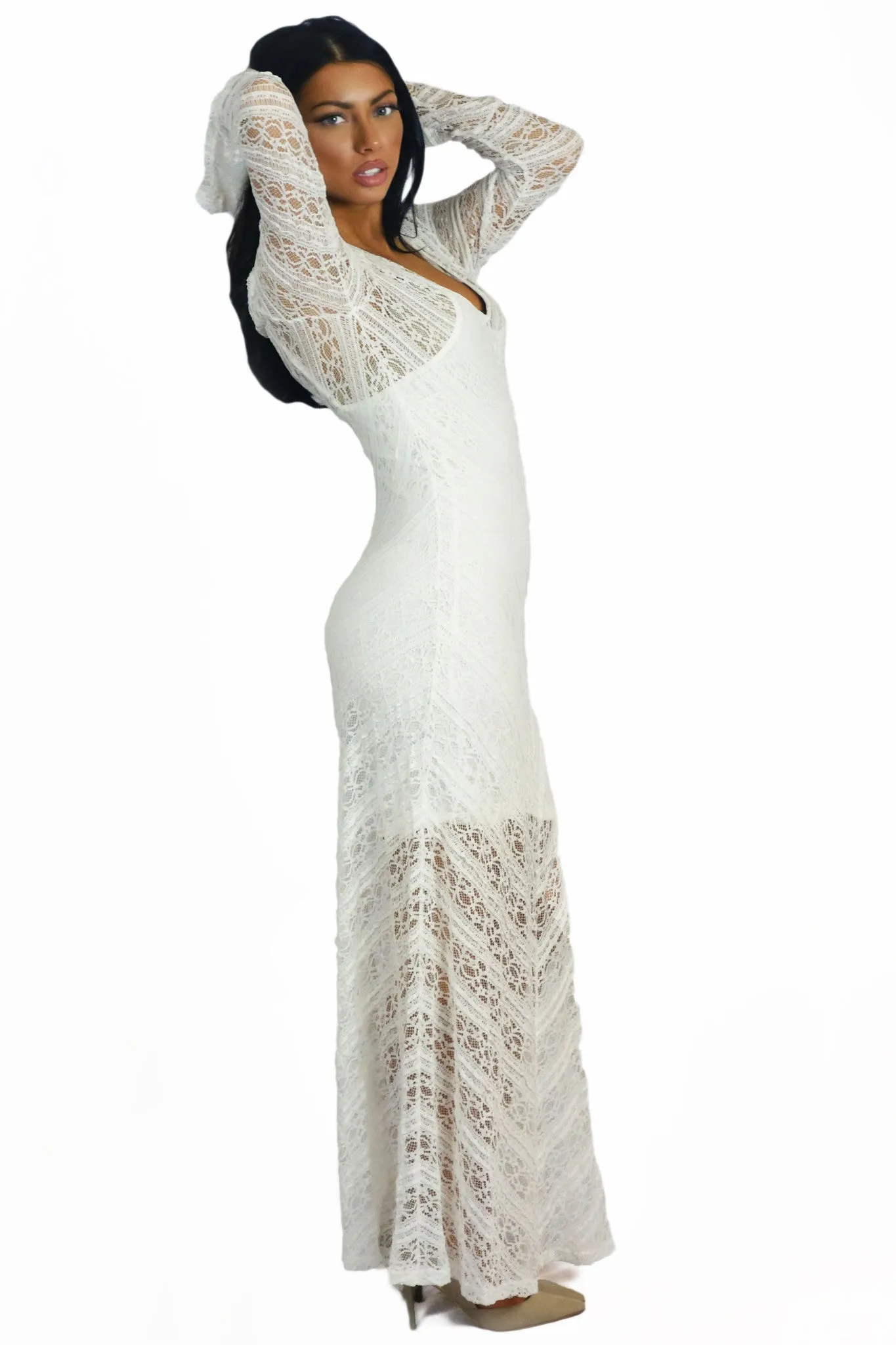 MinkPink Too Little Too Late Maxi Dress