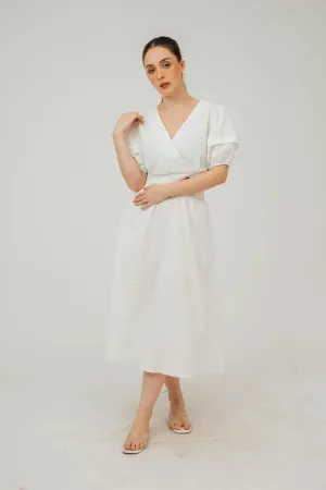 Mira Textured Puff Sleeve and Skirt Coordinates