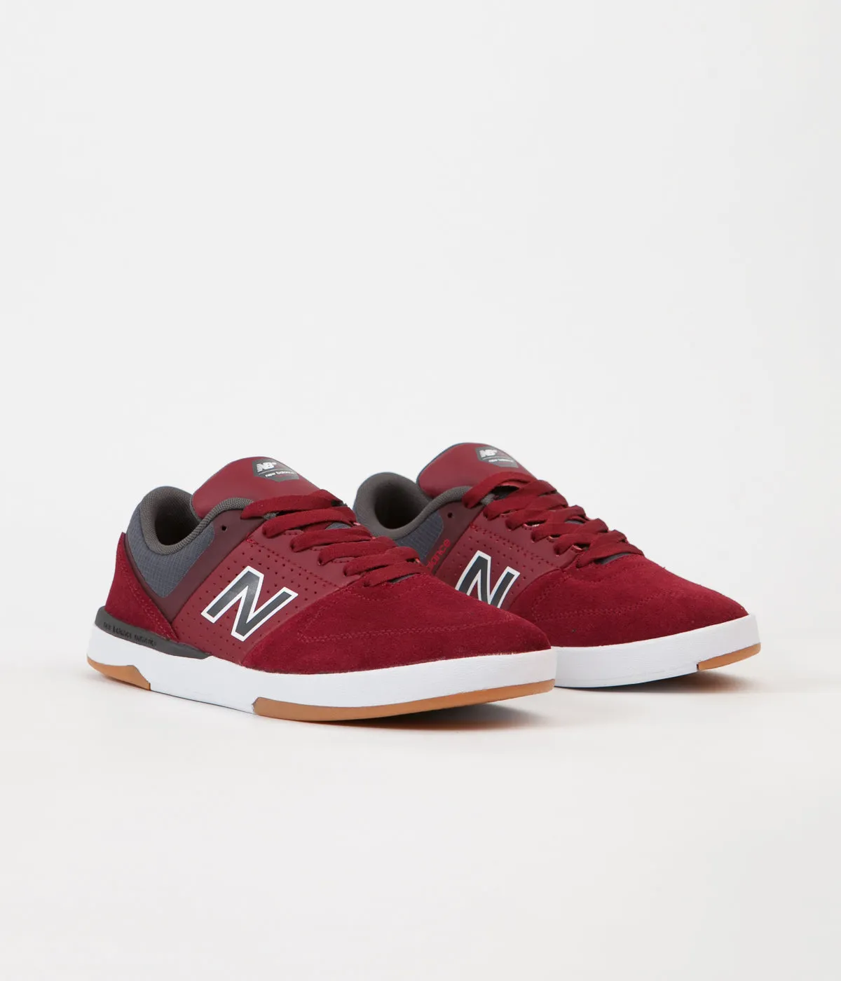 New Balance Numeric PJ Ladd 533 Shoes - Mercury Red / Magnet