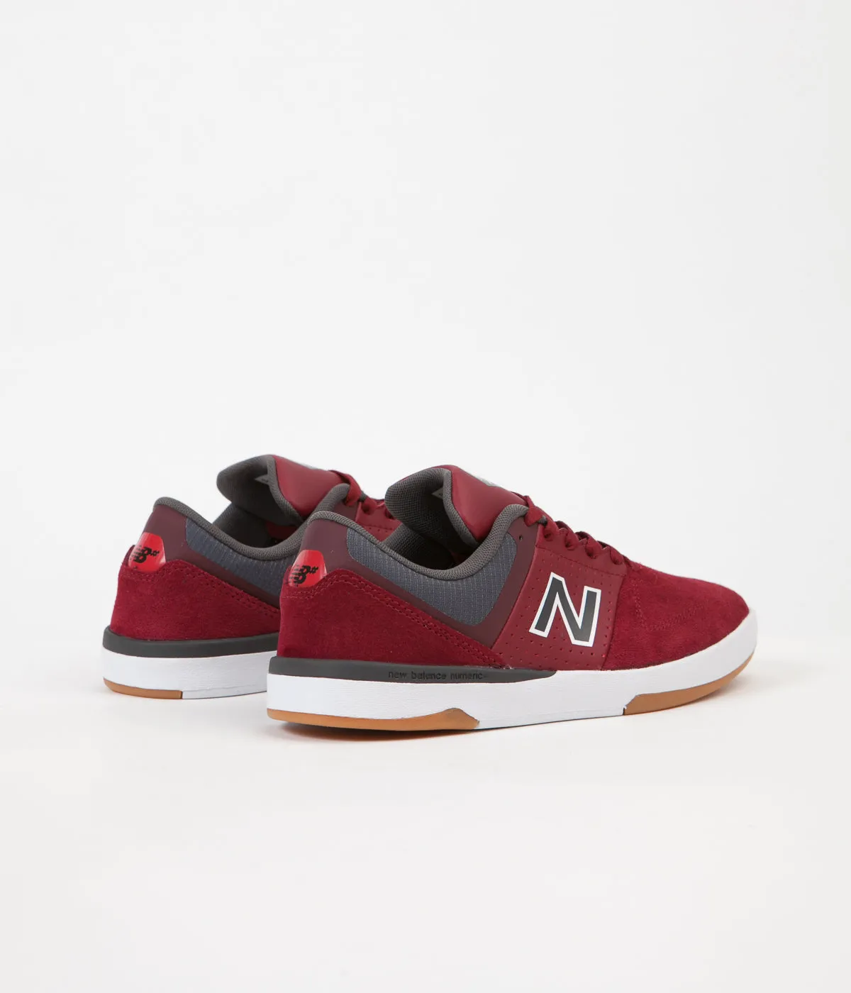 New Balance Numeric PJ Ladd 533 Shoes - Mercury Red / Magnet