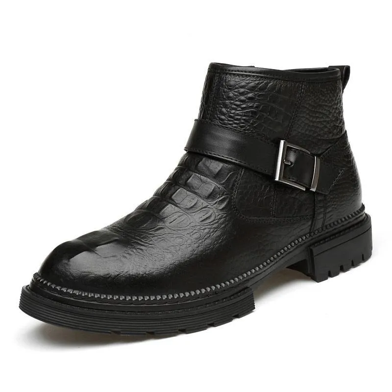 Opulessa Zip Ankle Boots