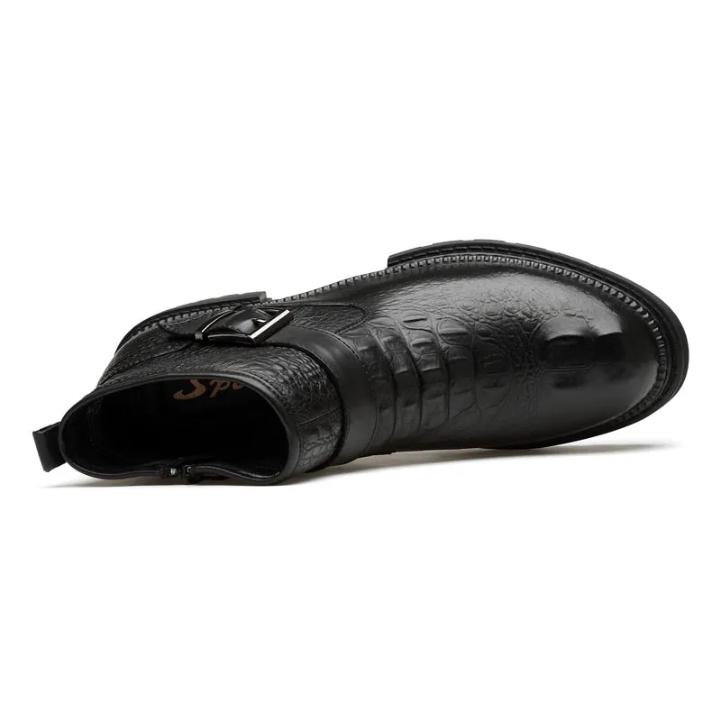 Opulessa Zip Ankle Boots