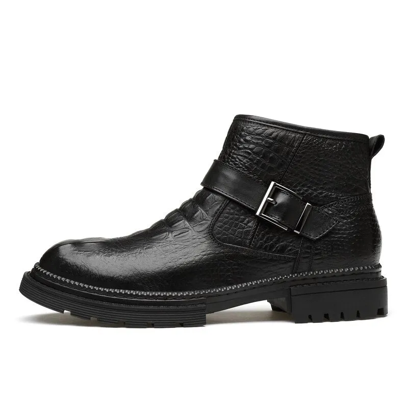 Opulessa Zip Ankle Boots