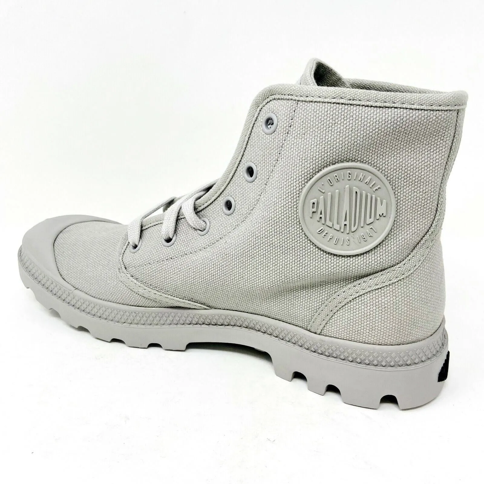 Palladium Pampa Hi Vapor Black Gray Mens Combat Boots 02352 022