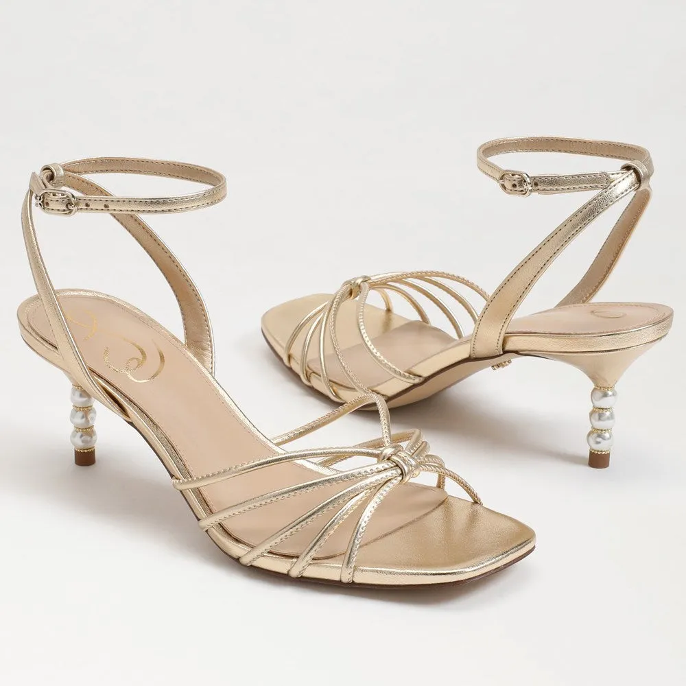 Philippa Kitten Heel Gold Leaf - Sam Edelman