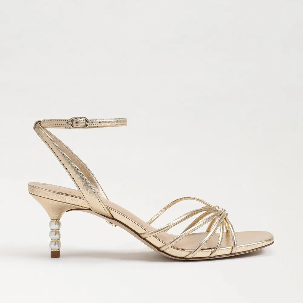 Philippa Kitten Heel Gold Leaf - Sam Edelman