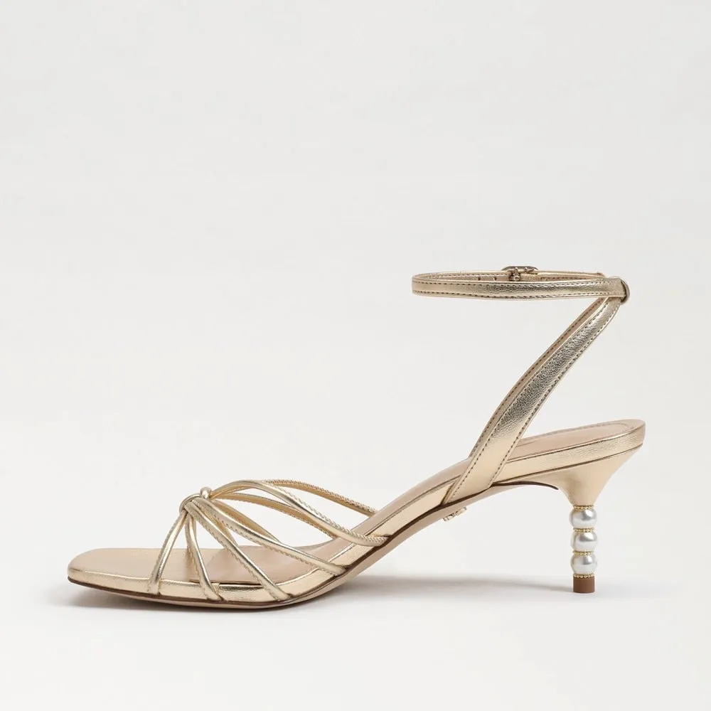 Philippa Kitten Heel Gold Leaf - Sam Edelman