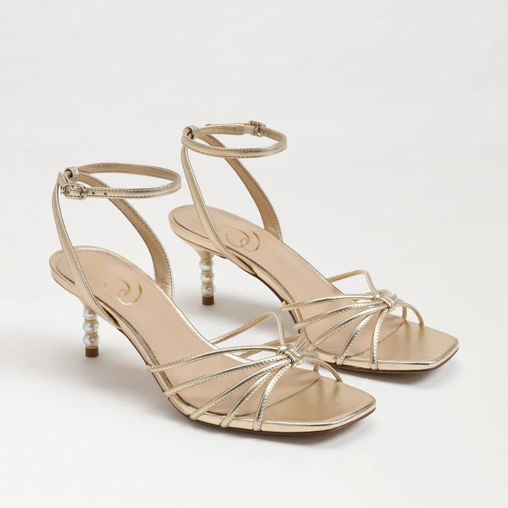 Philippa Kitten Heel Gold Leaf - Sam Edelman