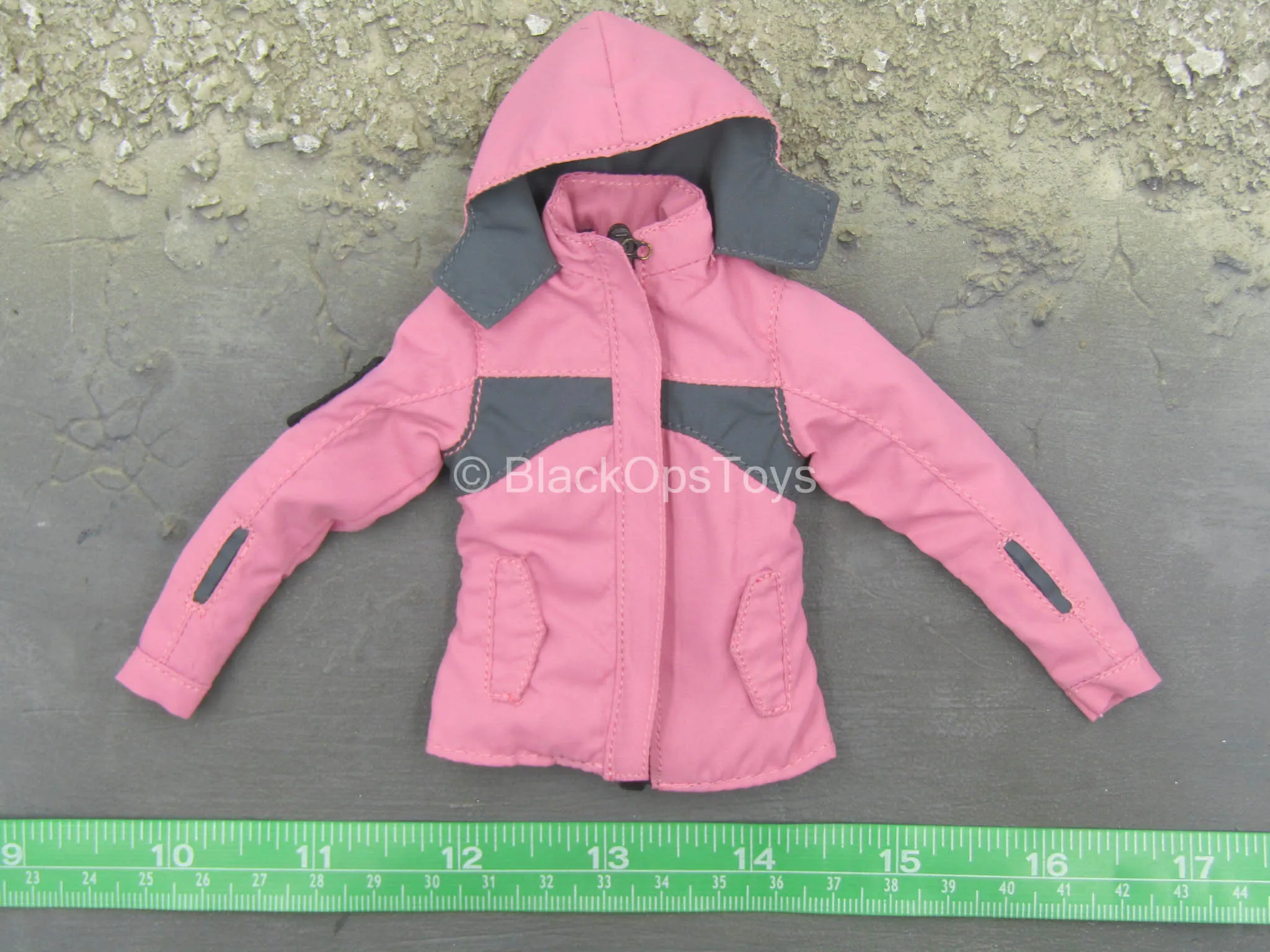 Pink Jacket & Foliage Green Shirt w/Tan Pants & Boots