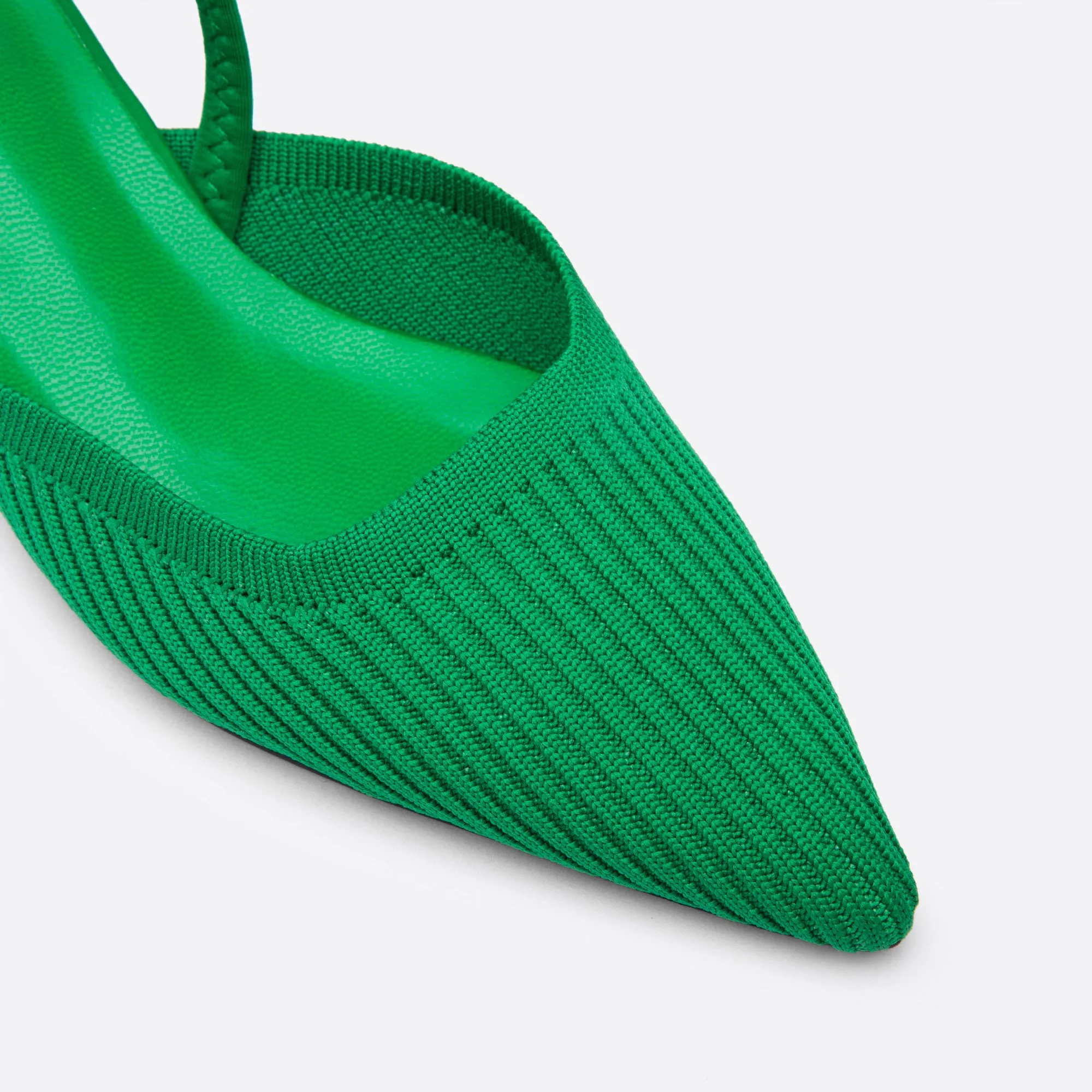Purpdrank - Women Point Toe Slingback Pumps