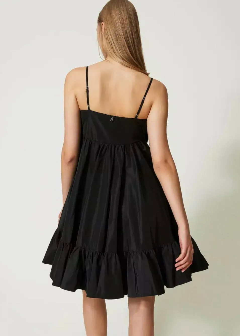 TAFFETA DRESS WITH BOW FALL 24