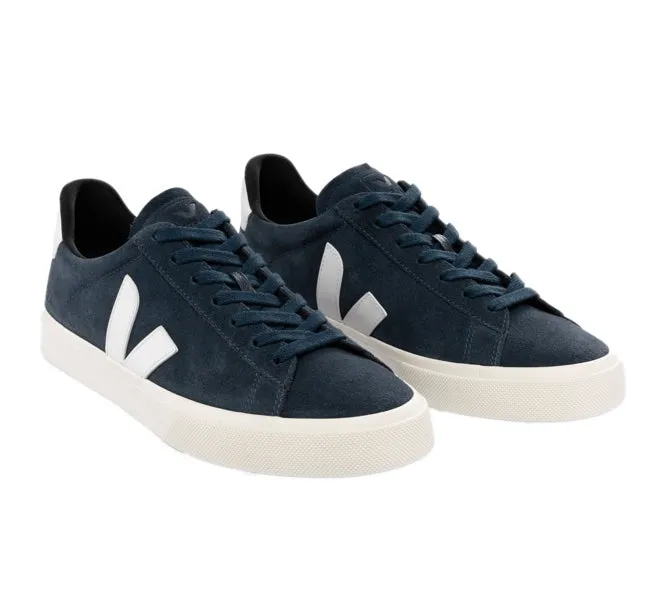 VEJA Campo suede nautico white women