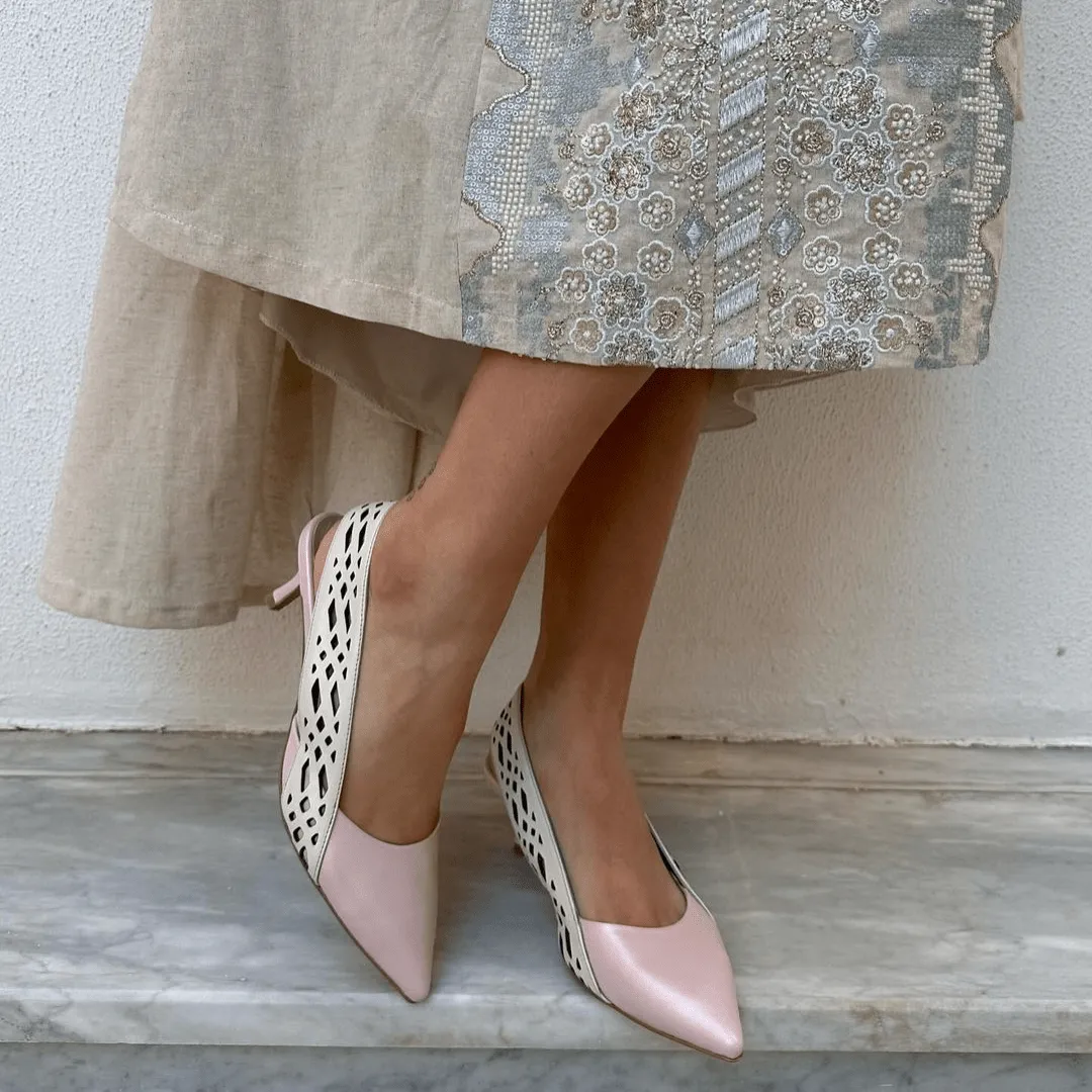 Wisal pink heel