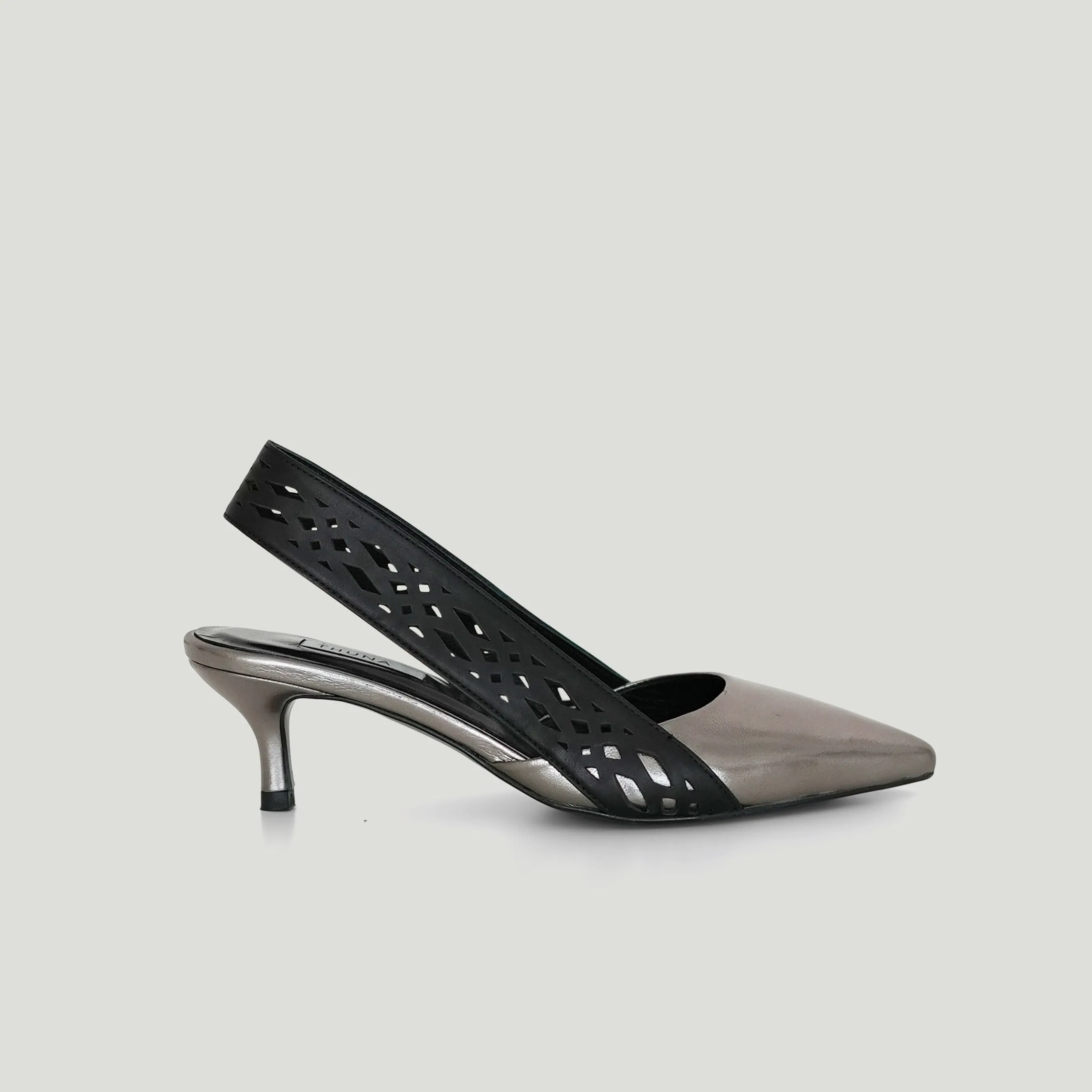 Wisal silver heel
