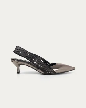Wisal silver heel